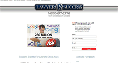 Desktop Screenshot of lawyersuccess.com